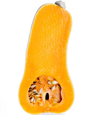 Megalómano, las calabazas? He aquí cómo mantenerlos a raya 1 Crunchy: butternut squash.