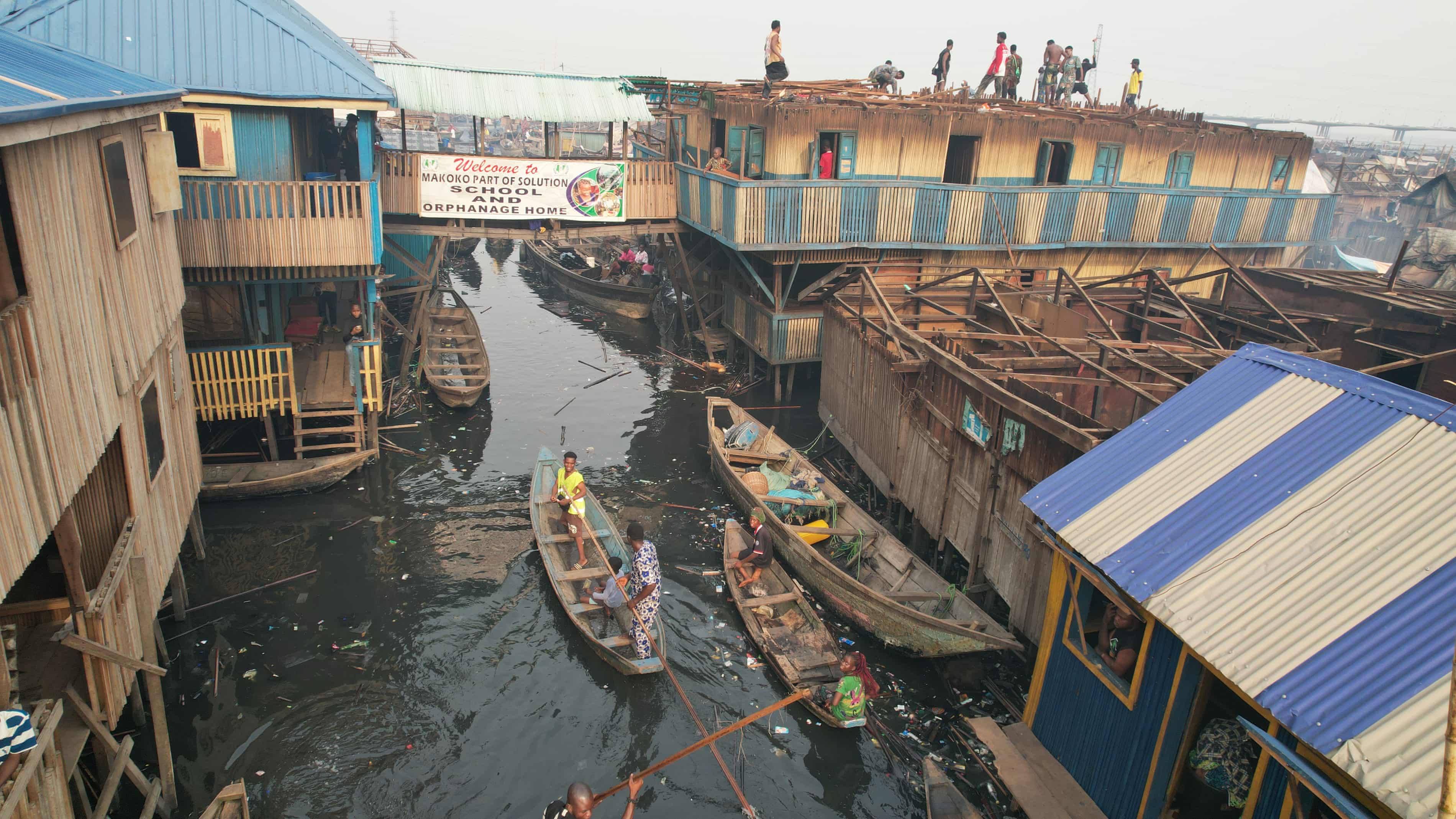 'They told us to leave. They didn't tell us where to go': the demolitions destroying homes and lives in Lagos