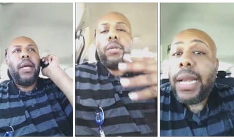 Stills from the Facebook Live video in which Steve Stephens confessed to murdering Robert Godwin.