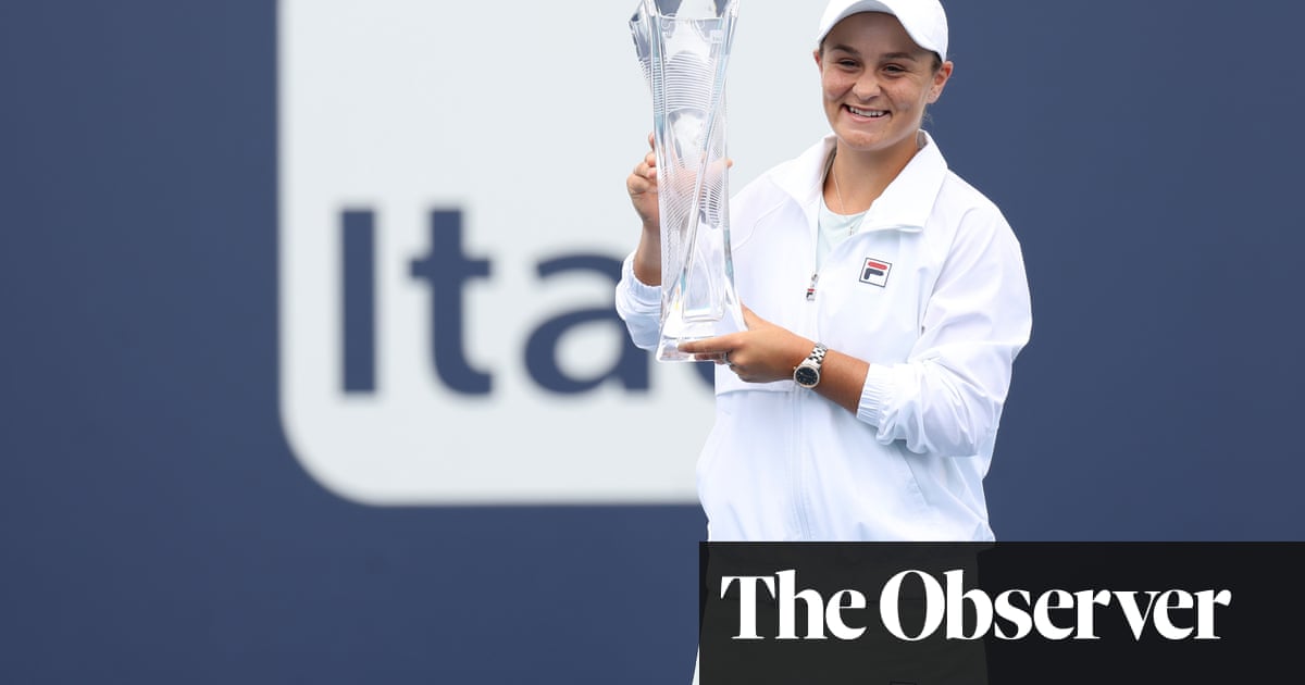 Barty beats injured Andreescu to claim Miami Open title for second time