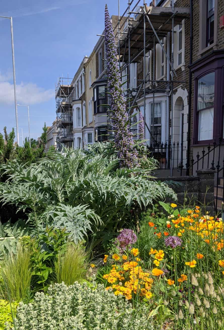 Elke Heckel's Coastal Front Garden.