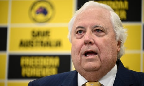 The mining company owned by Clive Palmer (pictured) donated $116m to the United Australia party at the 2022 federal election. 