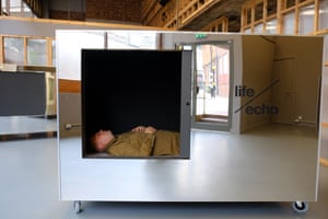 Justin Wiggan’s Life Echo at Birmingham Open Media (Bom). A fusion of art, technology and imaginative health care, Life Echo explores how sound can trigger positive memories