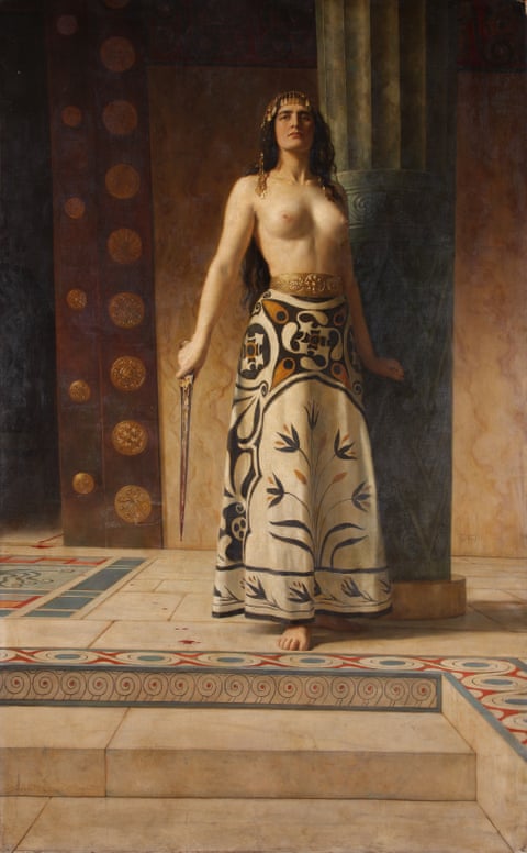 Clytemnestra by John Collier, c1914, Worcester City Museums