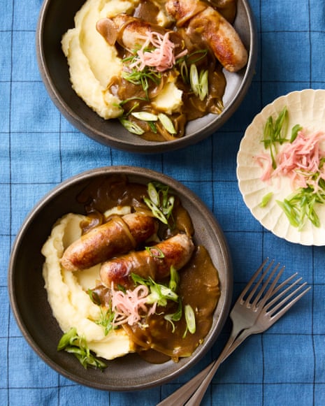 Lara Lee's recipe for Japanese curry, bangers and mash Food