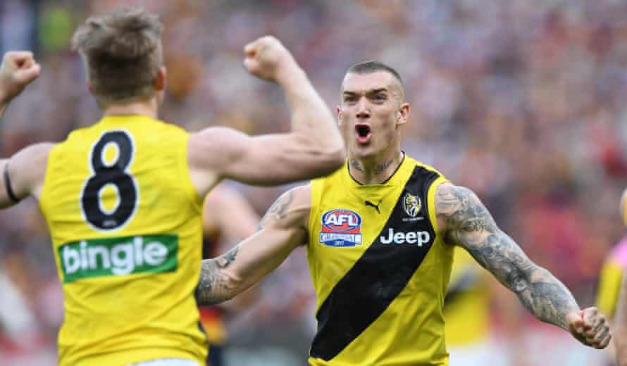 Jack Riewoldt and Dustin Martin: premiership players.