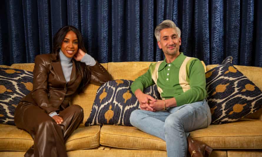 Tan France with Kelly Rowland in a scene from the new documentary