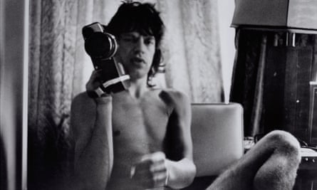 Mick Jagger in Cocksucker Blues.