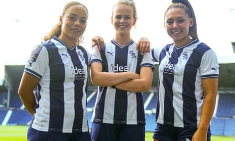 West Bromwich Albion Women will wear navy shorts with their home kit for the remainder of the season and beyond. 