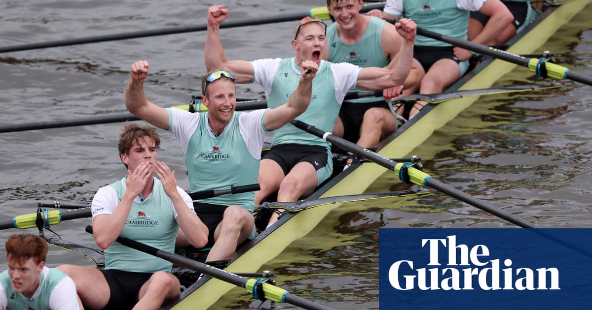 Cambridge sweep Oxford aside to maintain Boat Race dominance with double
