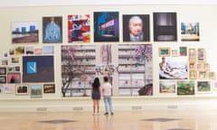 Royal Academy of Arts Summer Exhibition 2019<br>Handout photo issued by the Royal Academy of guests viewing an installation as part of the Summer Exhibition 2019 which runs from 10th June to August 12th at the Royal Academy of Arts in London. PRESS ASSOCIATION Photo. Picture date: Saturday June 1, 2019. Photo credit should read: David Parry/PA Wire NOTE TO EDITORS: This handout photo may only be used in for editorial reporting purposes for the contemporaneous illustration of events, things or the people in the image or facts mentioned in the caption. Reuse of the picture may require further permission from the copyright holder.