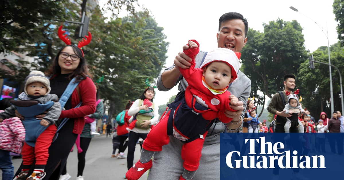 Santa nfl games deliver attending eve busy presents too christmas claus dressed many were there Santa, beard baubles and a snow maiden: Christmas Eve's top photos