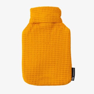 CosyPanda Majestic mustard waffle hot-water bottle