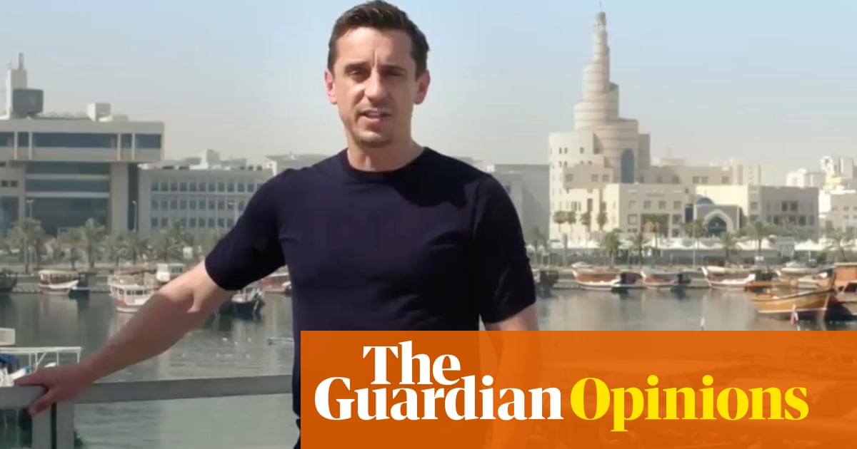 Gary Neville asks right questions of Qatar but gets no nearer answers we need | Barney Ronay