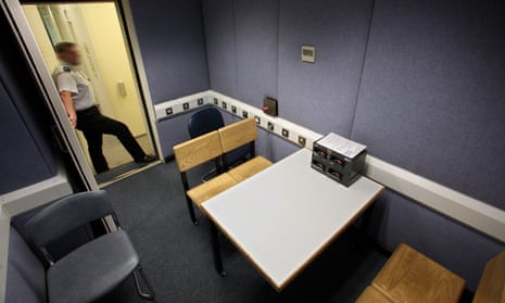 A police interview room.