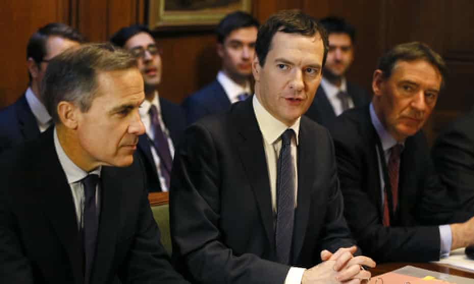 With George Osborne in 2016.