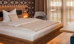 A room at the Bavaria Boutique Hotel