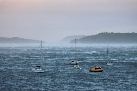 Stormy Day Photo by Boat: Paterson Cove, Rakiura/Stewart Island