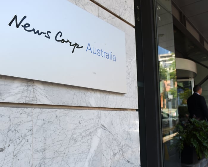 Australia news live: News Corp woos tech giants as newspaper revenue falls; John Hewson takes aim at Ley and Hastie