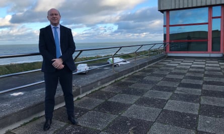Glenn Carr, Rosslare Europort’s general manager, at the port headquarters.