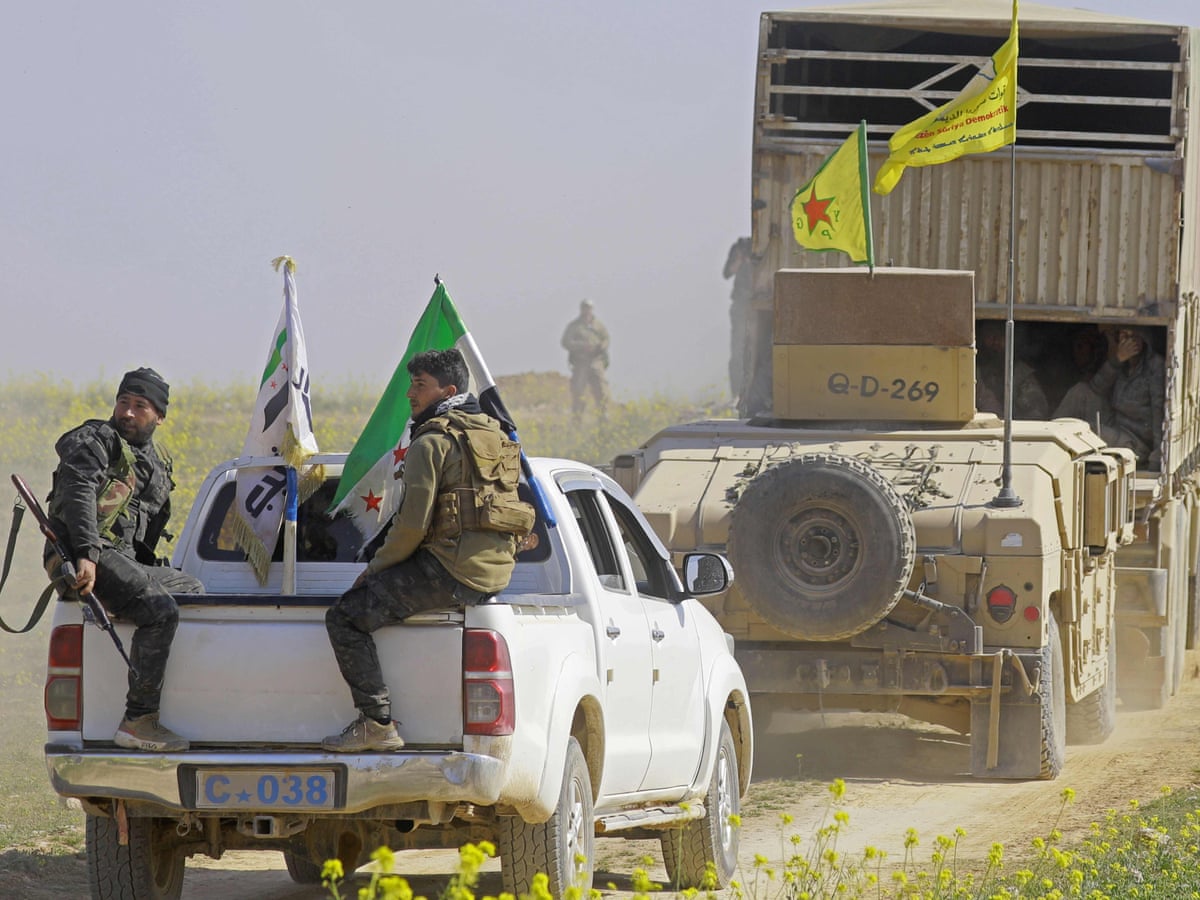 People Are Panicking But Life Goes On Syrian Kurds Brace For War