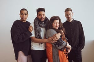 ‘We are people too’: Helen Cammock, Oscar Murillo, Tai Shani and Lawrence Abu Hamdan.