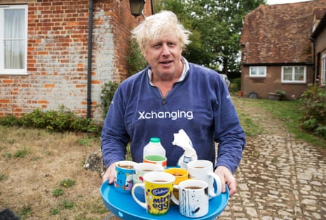 Boris Johnson comments brings tea for journalists