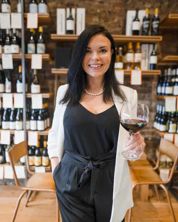 ‘You have to keep moving’ … Libby Zietsman-Brodie in her new career in the wine industry.