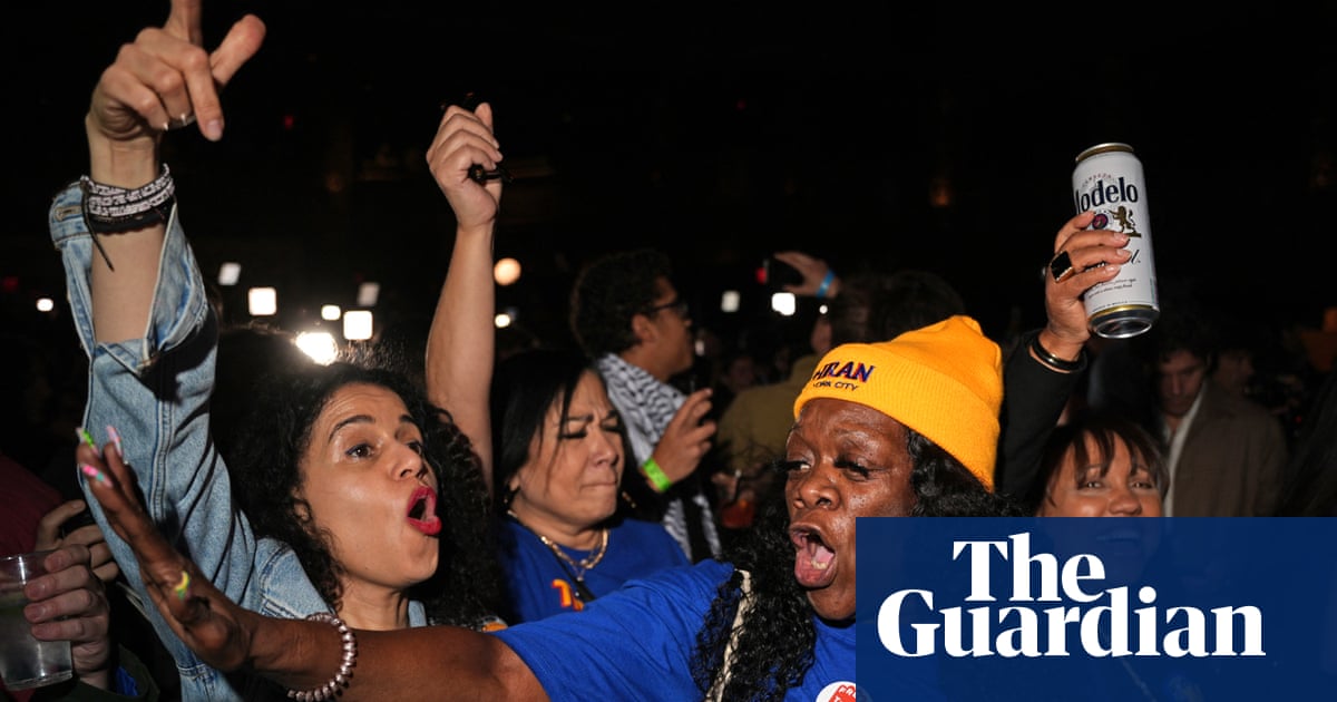 Jubilation and historic wins: US election night 2025 – in pictures