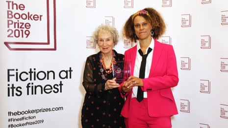 Margaret Atwood and Bernardine Evaristo jointly awarded Booker Prize – video