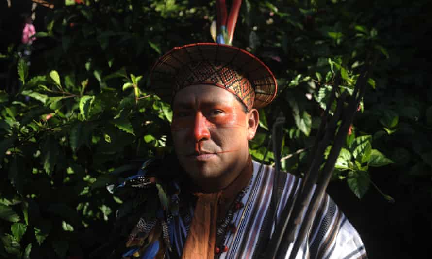Berlín Diques, president of ORAU, the branch of Peru’s umbrella federation of Amazonp peoples in Ucayali.