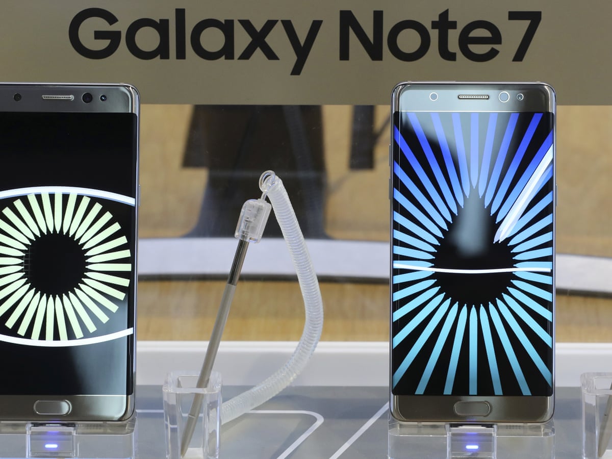 Samsung Galaxy Note 7 recall expanded to 1.9m despite only 96 causing damage | Galaxy Note 7 |