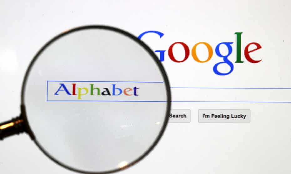 Google Alphabet screenshot
