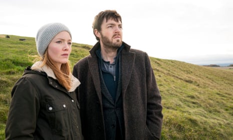 It’s complicated … Holliday Grainger and Tom Burke in the TV adaptation of Lethal White.