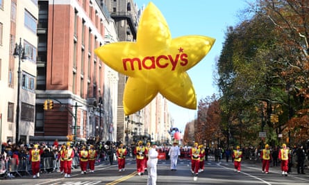 The 2023 Macy’s balloon in its Thanksgiving Day parade in New York