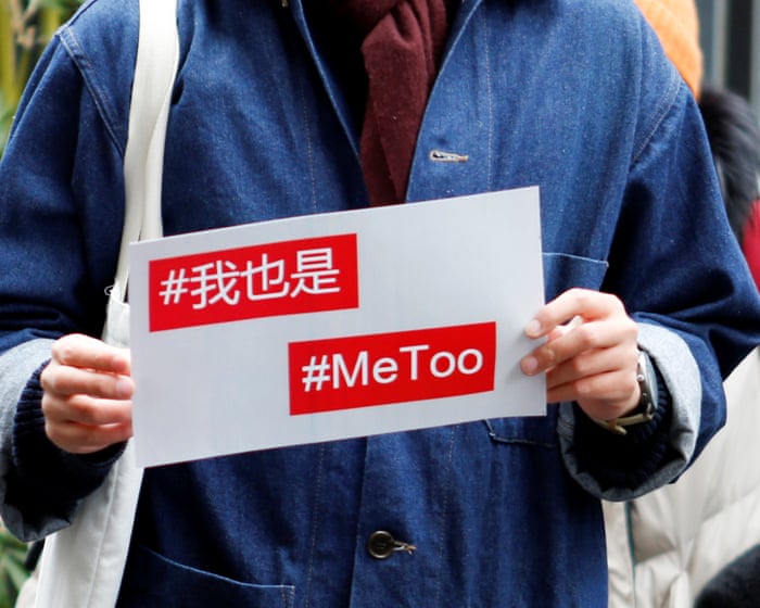 ‘I have successfully defended my personal dignity’: woman wins rare MeToo court victory in China