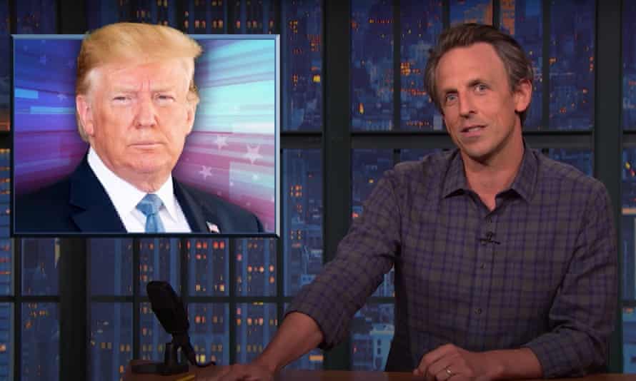 Seth Meyers on grand jury investigation into Trump’s business dealings: “At this point, I wouldn’t be shocked if it turned out he tried to claim a deduction for a bribe. I mean, what else do we need? Trump to show up to a Fox interview with a shovel and a shirt that says ‘I love burying bodies?’”