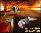 Ben Jennings' Cartoon Highlights Southern Europe's Escalating Wildfire Crisis