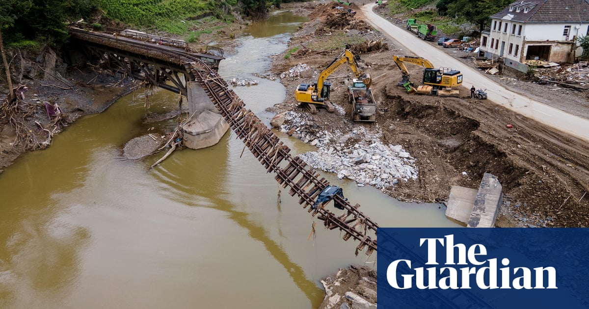 Climate crisis made deadly German floods ‘up to nine times more likely’