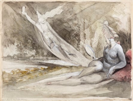 Henry Fuseli's Allegory of Vanity, 1811.