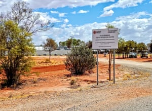 Alice Springs youth detention centre, outside Alice on the Stuart Highway, Northern Territory.