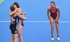 Britain's Vicky Holland beats best friend to take bronze in Olympic triathlon