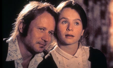 Watson and Stellan Skarsgard in Lars von Trier’s Breaking the Waves (1996) – her first film role.