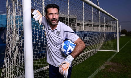Le gardien Gigi Buffon photographié à Parme le mois dernier.
