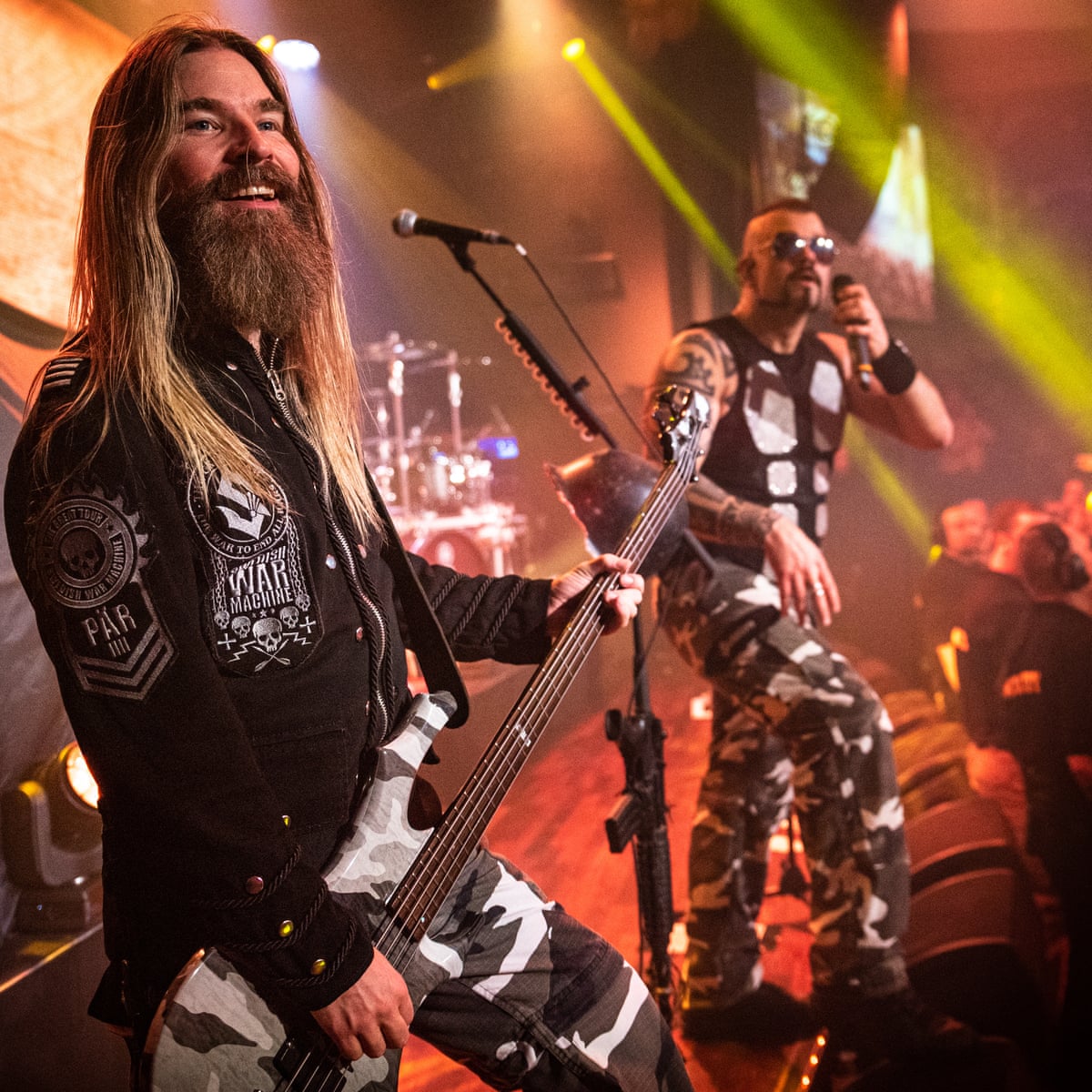 This One S For Lawrence Of Arabia Meet Sabaton The Heavy Metal Military Historians Metal The Guardian