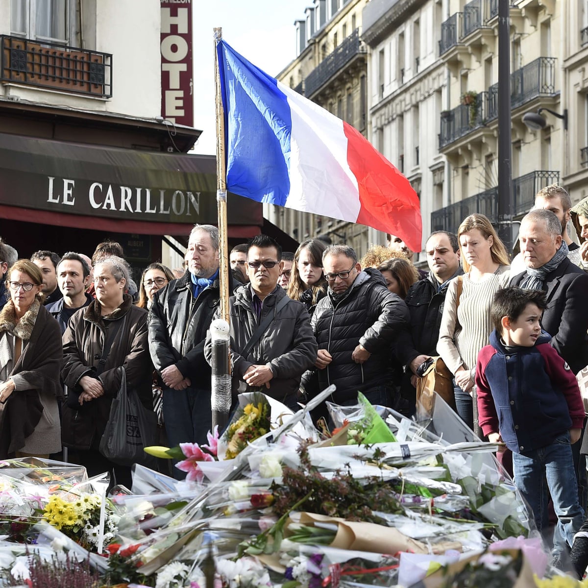 Sorrow Despair And Anger As Paris Absorbs Aftermath Of Terror Attacks World News The Guardian
