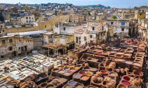 Skin deep: the vast tanneries of Fez, built in the 16th century.