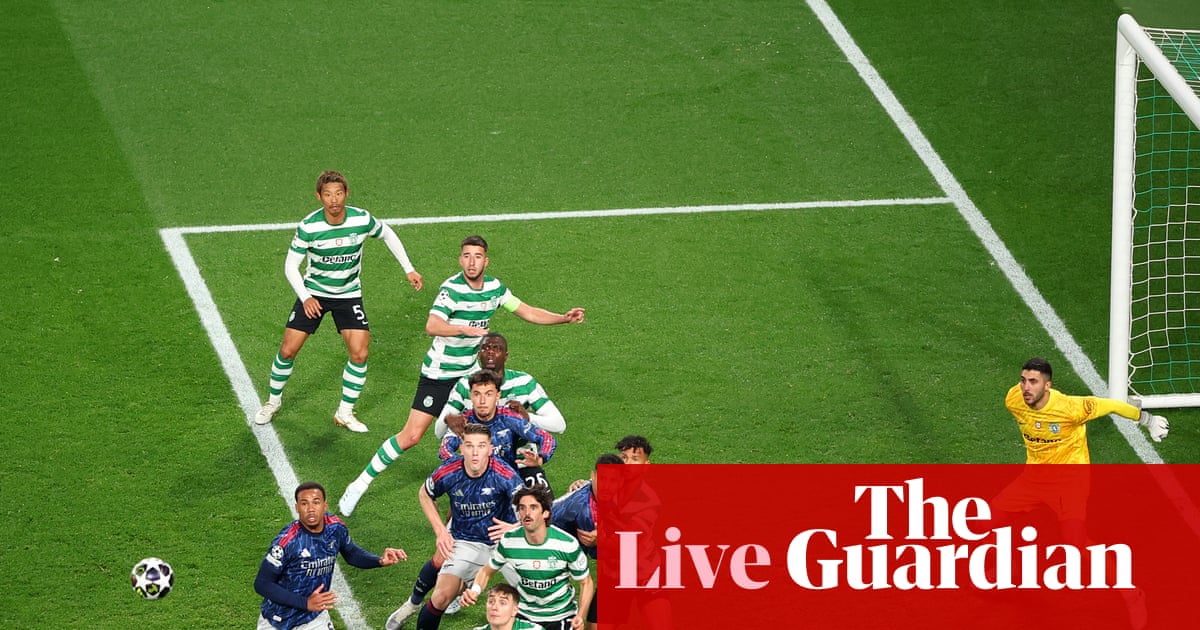 Sporting v Arsenal: Champions League quarter-final first leg – live
