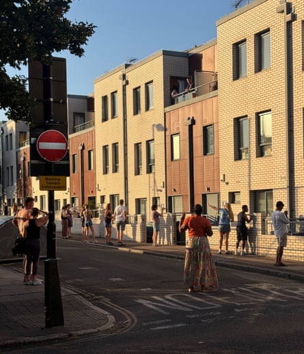 People standing on the street