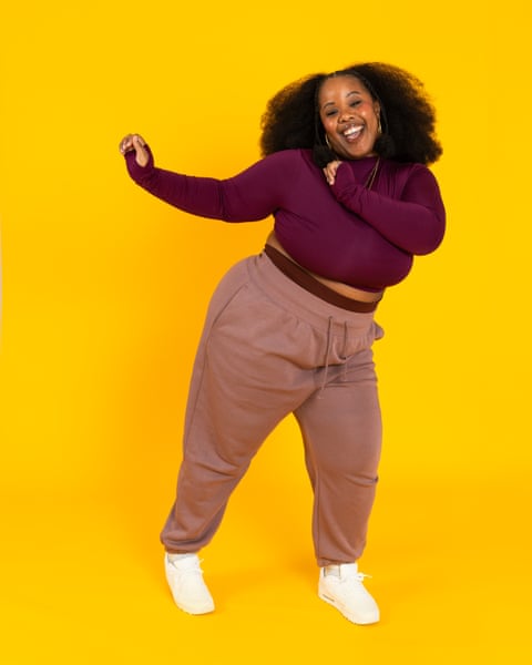 Trina Nicole: “There are stereotypes that if you are plus size, you can’t want to be healthy. I feel like a very healthy person.” Makeup: Neusa Neves at Arlington Artists using Nars and Fenty beauty. Hair: Shennia Thompson at Carol Hayes Management.